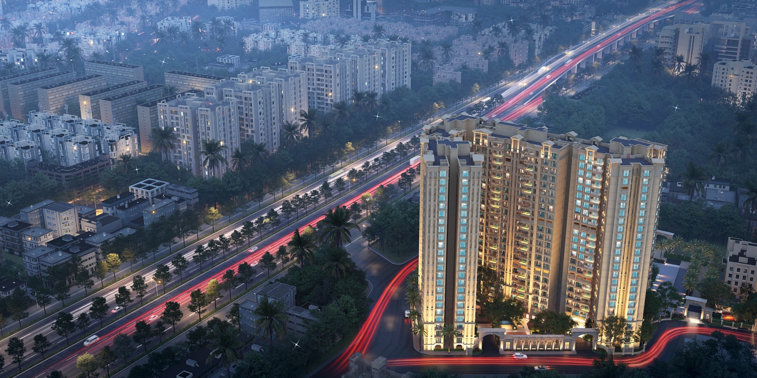 The Address by GS Bandra development, artistic impression