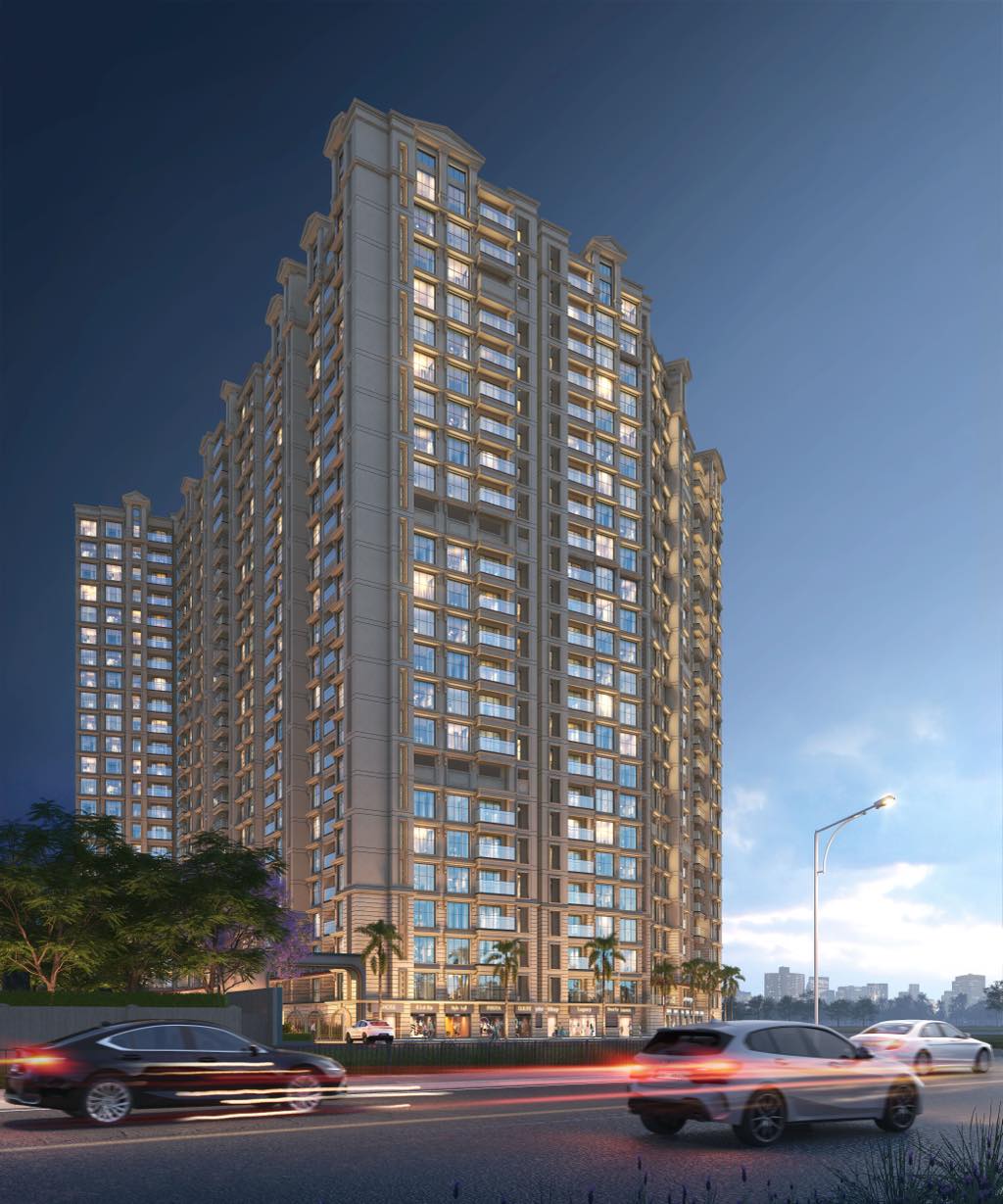 Bandra tower elevation, artistic impression